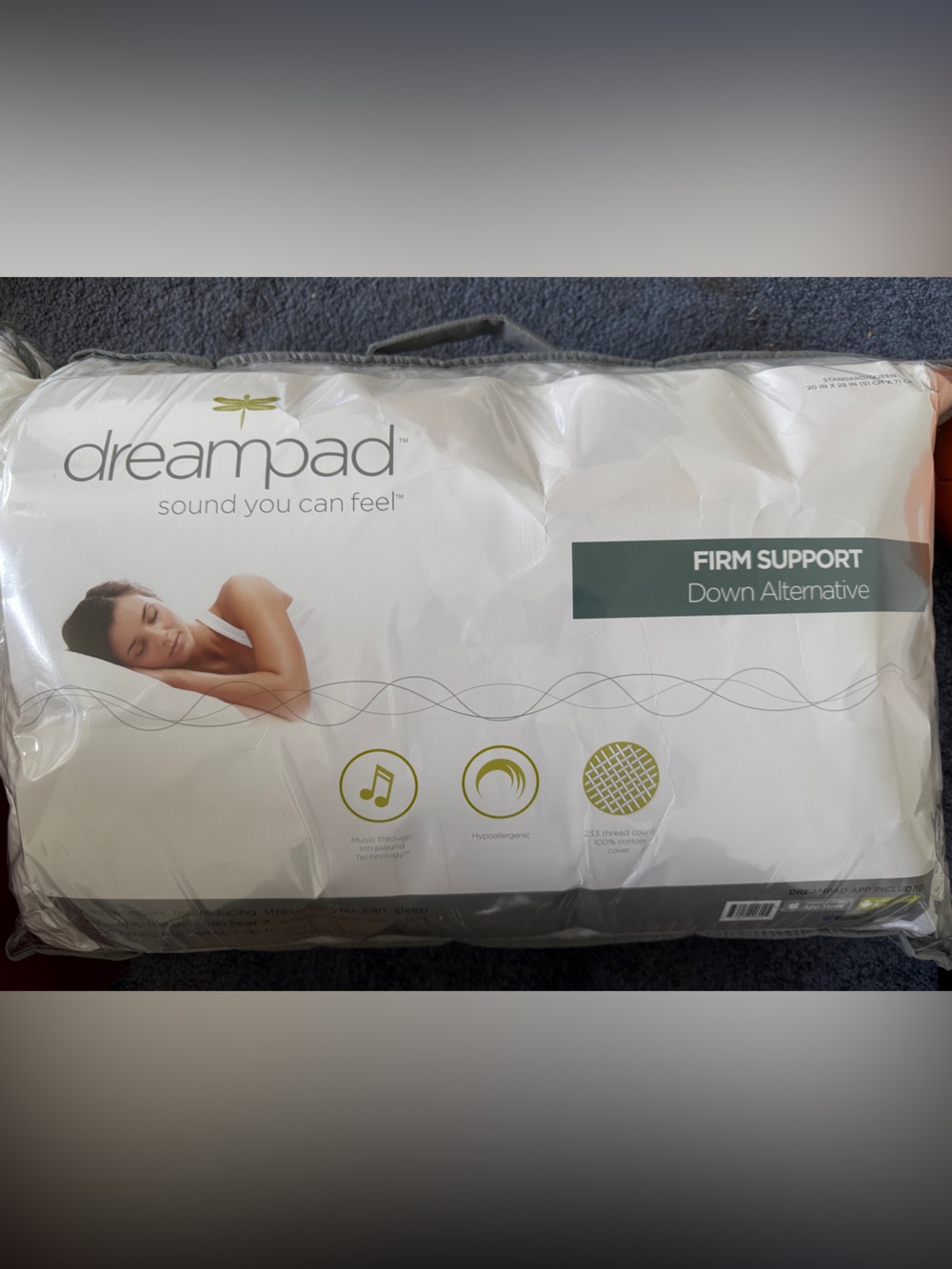 Dreampad Pillow Music to Sleep via Bone Conduction targeting the Vagus Nerve